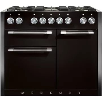 Piano de cuisson gaz							FALCON				Semi Pro MERCURY 110 NOIR MAT INOX POLI