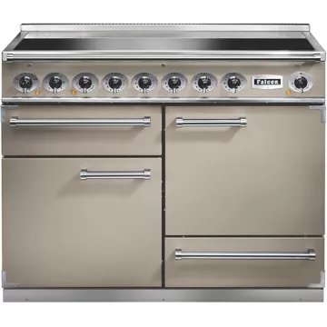 Piano de cuisson induction							FALCON				Semi Pro DELUXE 110 FAUVE NICKEL BROSSÉ