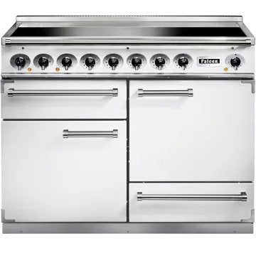 Piano de cuisson induction							FALCON				Semi Pro DELUXE 110 BLANC NICKEL BROSSÉ