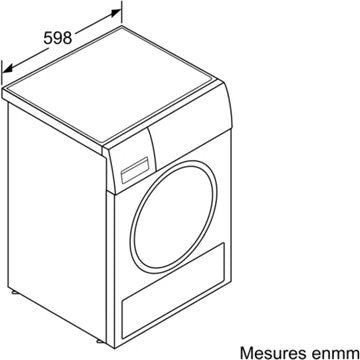 Sèche linge à condensation							BOSCH				WPG2313SFR Serenity Série 6