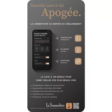 Cave à vin vieillissement							LA SOMMELIERE				APOGEE200PV