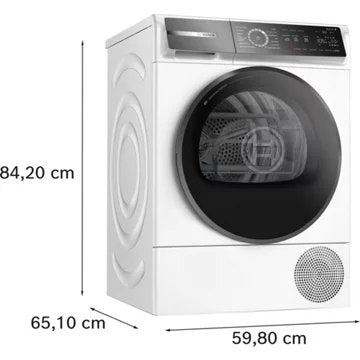 Sèche linge pompe à chaleur							BOSCH				WQB246C0FR Série 8