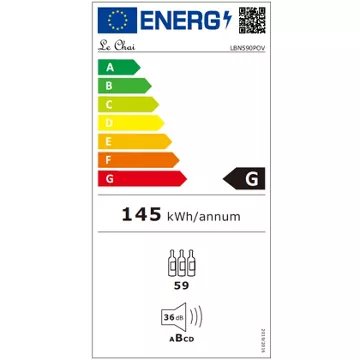 Cave à vin encastrable 							LE CHAI				LBN590POV