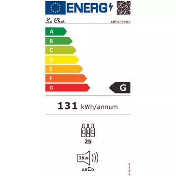 Cave à vin encastrable 							LE CHAI				LBN240POV