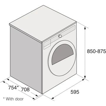 Sèche linge pompe à chaleur							ASKO				T611HX.W