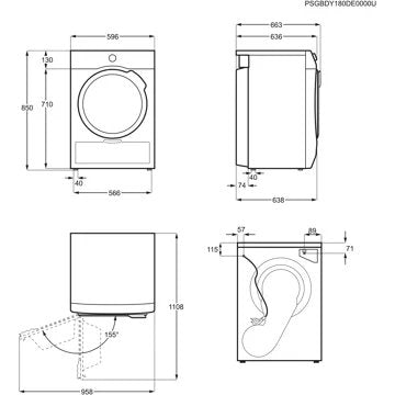 Sèche linge pompe à chaleur							AEG				TR71A2G2CO