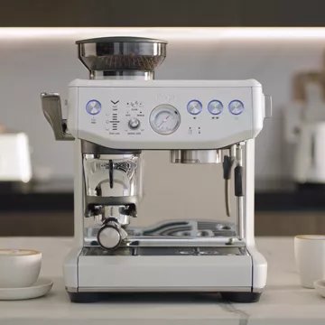 Expresso broyeur							SAGE APPLIANCES				the barista express impress blanc sel de