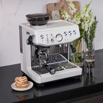 Expresso broyeur							SAGE APPLIANCES				the barista express impress blanc sel de