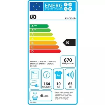 Sèche linge à condensation							ESSENTIELB				ESLC10-1b Reconditionné