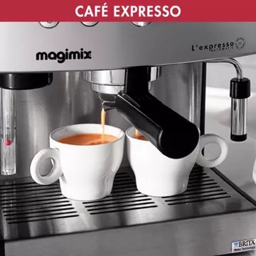 Expresso combiné cafetière							MAGIMIX				11423 AUTO CHROME MAT