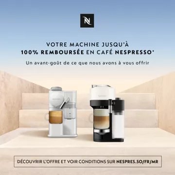 Machine à expresso							DELONGHI				Nespresso Gran Lattissima EN640.W