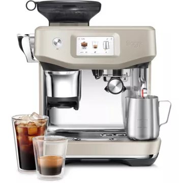 Expresso broyeur							SAGE APPLIANCES				The Barista Touch Impress Amande