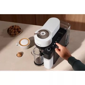 Nespresso							DELONGHI				Lattissima Blanche ENV300.W