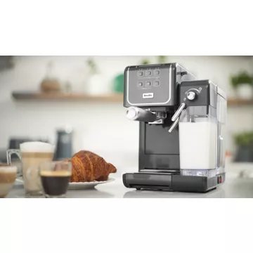 Expresso combiné cafetière							BREVILLE				Prima Latte III gris foncé VCF146X