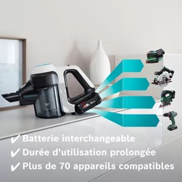 Aspirateur balai							BOSCH				BCS71HYG4 Unlimited 7 ProHygienic