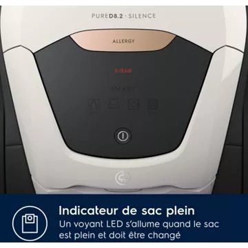 Aspirateur avec sac							ELECTROLUX				Pure D8 Allergy PD82-ALRG