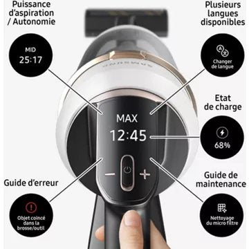 Aspirateur balai							SAMSUNG 				Jet 85 Pet VS20C85G2TN