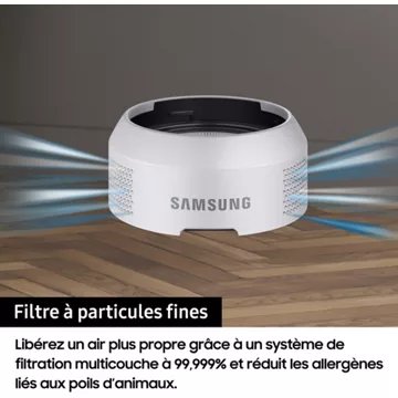 Aspirateur balai							SAMSUNG 				Pack Jet 85 Pet + Double serpillière spray + 2ème filtre