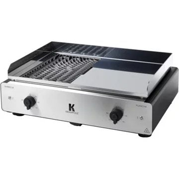 Plancha électrique							KRAMPOUZ				Duo BBQ/Plancha électrique GECIO2OA00