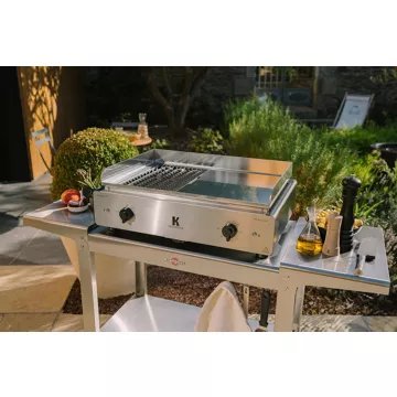 Plancha électrique							KRAMPOUZ				Duo BBQ/Plancha électrique GECIO2OA00