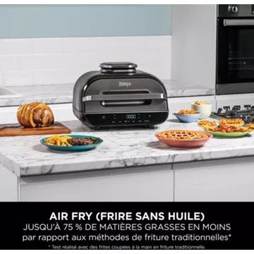 Grille-viande							NINJA				Foodi max Grill d'intérieur & Friteuse AG551EU