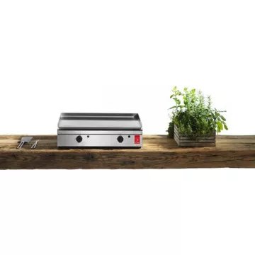 Plancha gaz							PLANET				Plancha CHEF 55 Lisse Rainurée + Housse