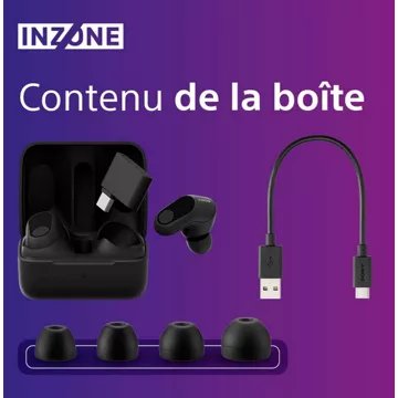 Ecouteurs Gamer							SONY				Inzone WF-G700N Noir Wireless