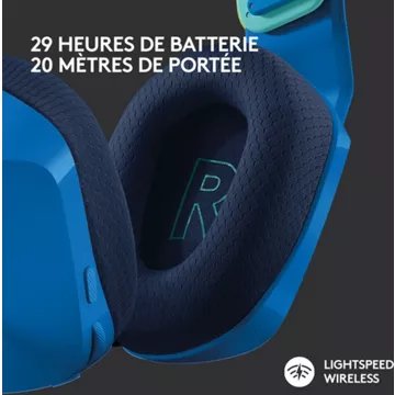 Casque gamer							LOGITECH				G733 LIGHTSPEED Blue