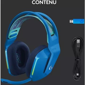 Casque gamer							LOGITECH				G733 LIGHTSPEED Blue