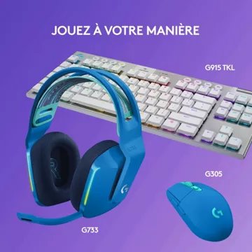 Casque gamer							LOGITECH				G733 LIGHTSPEED Blue