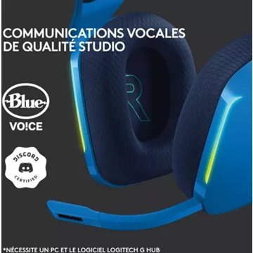 Casque gamer							LOGITECH				G733 LIGHTSPEED Blue