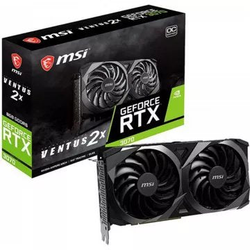 Carte graphique							MSI				GEFORCE RTX 3070 VENTUS 2X 8G OC LHR