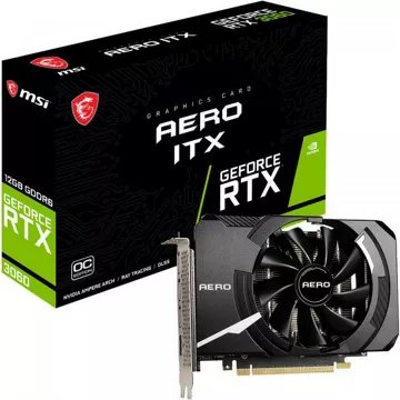 Carte graphique							MSI				RTX 3060 AERO ITX 12G OC Reconditionné