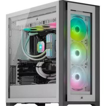 Boitier PC							CORSAIR				ICUE 5000X RGB BLANC