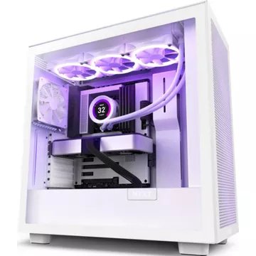 Boitier PC							NZXT				H7 Flow White Tempered Glass E-ATX