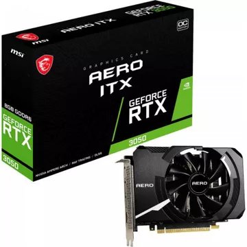 Carte graphique							MSI				GEFORCE RTX 3050 AERO ITX 8G OC