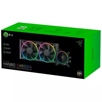 Kit de refroidissement							RAZER				Hanbo Chroma RGB AIO Liquid Cooler 240MM