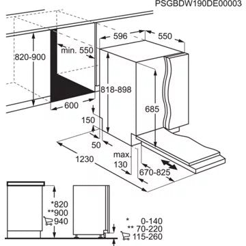 Lave vaisselle 60 cm							SIEMENS				SN26N883FF Reconditionné