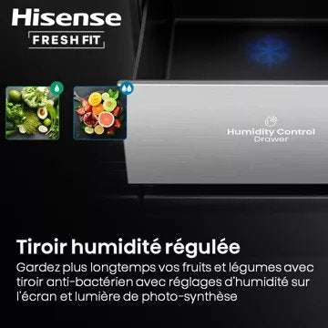 Réfrigérateur multi portes							HISENSE				RQ768N4GBE freshfit