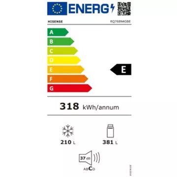 Réfrigérateur multi portes							HISENSE				RQ768N4GBE freshfit