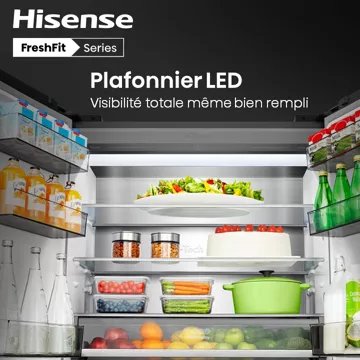 Réfrigérateur multi portes							HISENSE				RQ768N4GBE freshfit