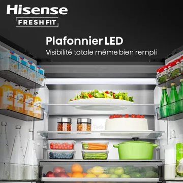 Réfrigérateur multi portes							HISENSE				RQ768N4GBE freshfit