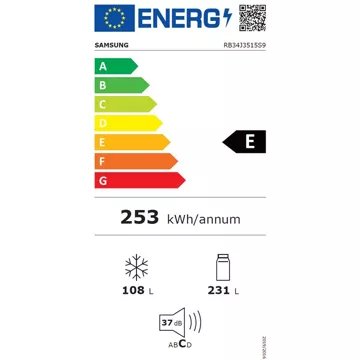 Réfrigérateur combiné							SAMSUNG 				RB34J3515S9 / RB33J3515S9