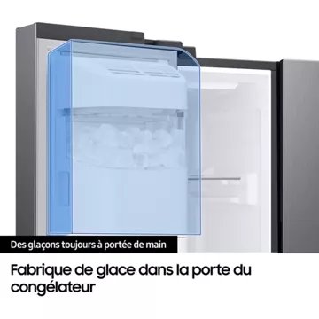 Réfrigérateur Américain							SAMSUNG 				RS68A884CSL