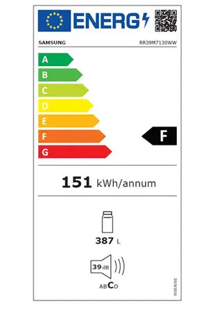 Réfrigérateur 1 porte Samsung RR39M7130WW Samsung