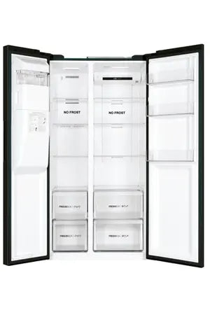 Refrigerateur americain Haier HSR3918FIPB Noir Haier