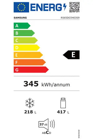 Réfrigérateur américain Samsung RS65DG5403S9 Samsung