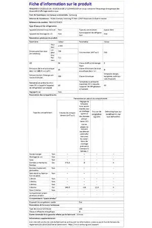 Réfrigérateur congélateur en bas Samsung RB53DG703ES9 Samsung