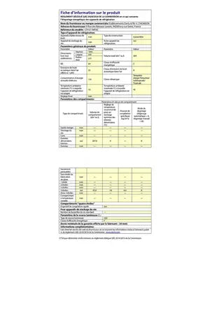 Réfrigérateur congélateur en bas Thomson CTH311NFIXC Thomson