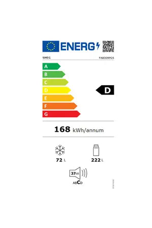 Refrigerateur congelateur en haut Smeg FAB30RPG5 Smeg